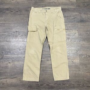 Duluth Trading Co. Flex Fire Hose Cargo Utility Pants Sz 36x32